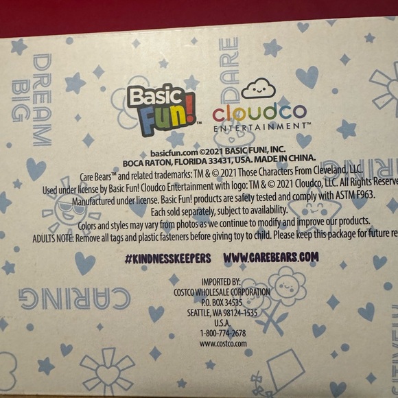 Care Bears Hoodie Friends  Collector Set  Of Three NRFB NWT Excellent Gift - Picture 12 of 13